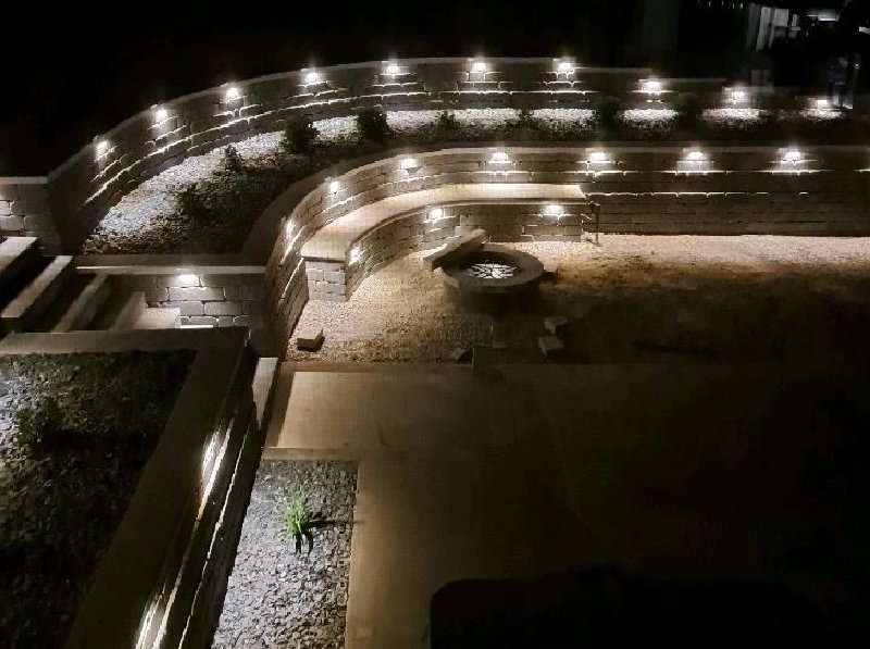 Landscape lighting installation in Brighton